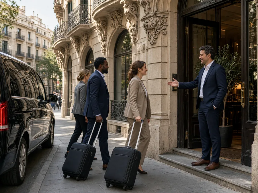 A group stay in Barcelona